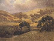 unknow artist California landscape oil
